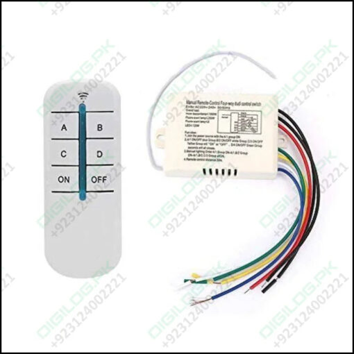 4 Channel Remote Control Switch On Off 220v | Home