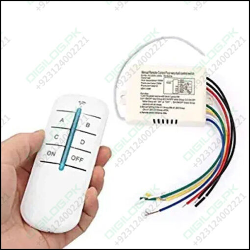 4 Channel Remote Control Switch On Off 220v | Home