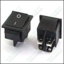 4 Pin 2 Positions On Off Dpst Rocker Power Switch Button