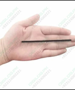 40 Pin 2.54mm Single Row Round Female Header Strip