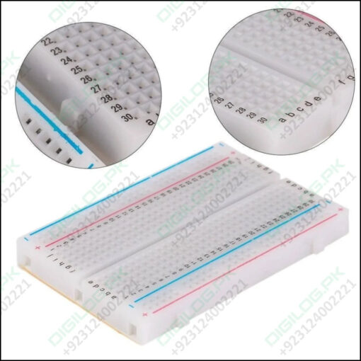 400 Tie Points Half Size Solderless Breadboard Solder Less