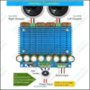 420wx2 Dual Chip d Digital Audio Amplifier Board Tda8954th