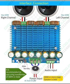 420wx2 Dual Chip d Digital Audio Amplifier Board Tda8954th