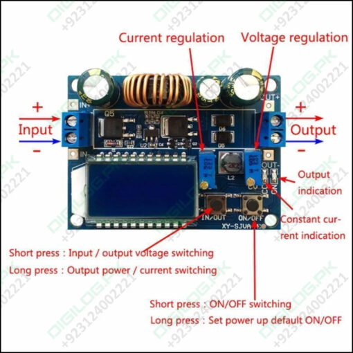 4a Buck-boost Converter Module Adjustable Buck Boost Board