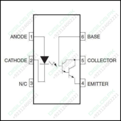 4n33 Optocoupler Photodarlington Output High Gain With Base