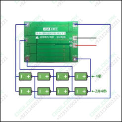 4s Bms 40a Li-ion Battery Protection Board Balanced Version