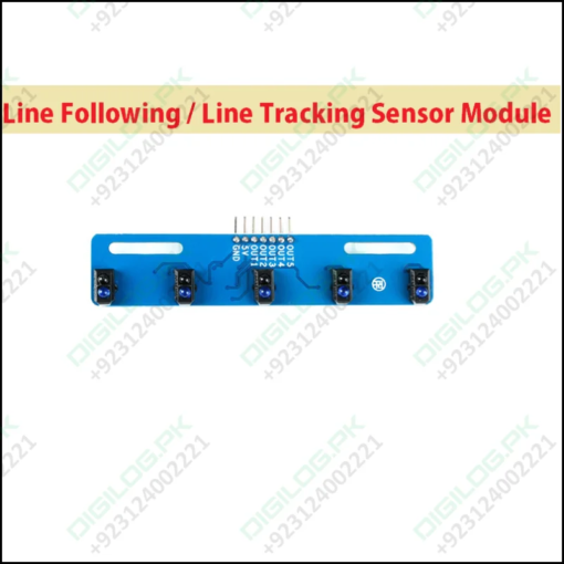 5 Channel Tcrt5000 Ir Array Tracking Sensor Module