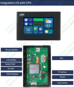 5 Inch With Enclosure Hmi Display Dmg80480c050 15wtr