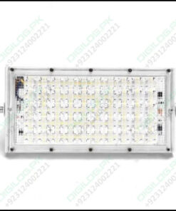 50w 50 Led White Shell Flood Light