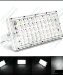 50w 50 Led White Shell Flood Light