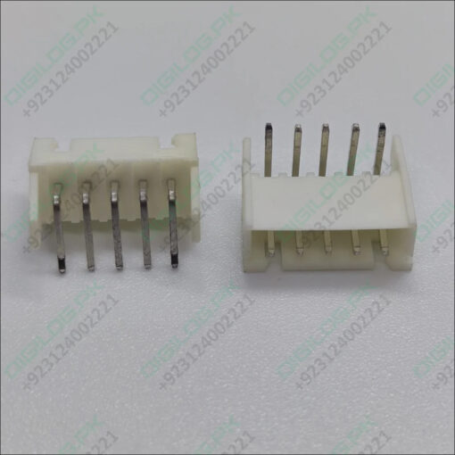 5 Pin Right Angle Male 2.5mm Jst Xh Style Pcb Mount