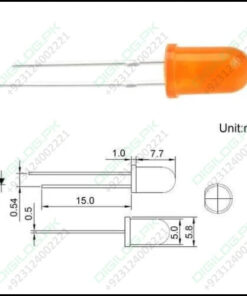 5mm Orange Led Lights