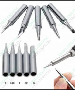 5pcs set Silver 936 Lead-Free Soldering Iron Tip