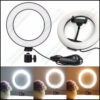 6 Inch 15cm Selfie Led Ring Light Without Stand For Tiktok