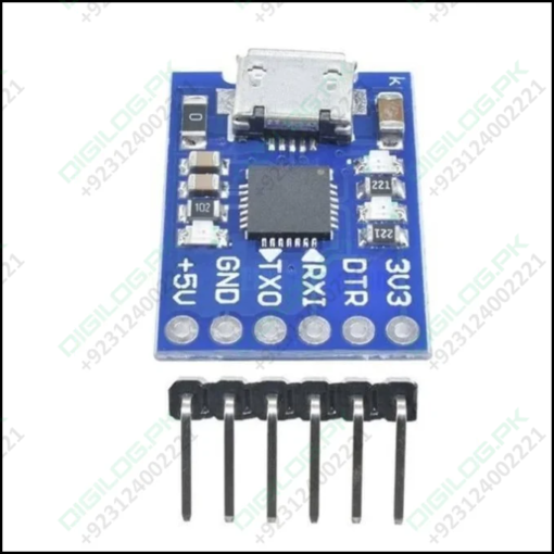 6 Pin Cp2102 Micro Usb To Uart Ttl Module Programmer