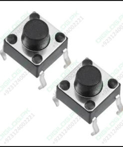 6 x 6mm 4 Pin Dip Tactile Momentary Push Button Switch