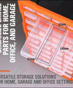 60 Drawer Plastic Component Storage Tools Box Makeup Jewelry