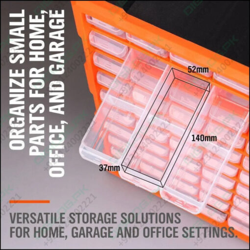 60 Drawer Plastic Component Storage Tools Box Makeup Jewelry