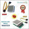 8x8 Dot Led Matrix Mcu Control Display Module Max7219