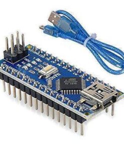 Arduino Nano V3.0 In Pakistan With USB Cable in Yellow/Blue