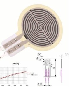 Flexible Thin Film FSR Pressure Sensor RP C7.6 Force