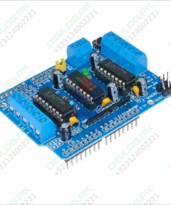 L293 L293d Motor Driver Module Arduino Shield In Pakistan