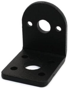 L Shaped 25mm DC Geared Motor Mount Bracket Holder