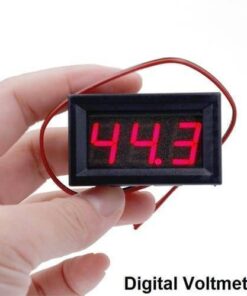 Mini Digital Voltmeter DC 5-120V Led Display Voltage Monitor