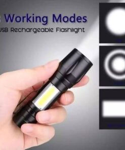 Pocket Size USB Charging Powerful Flash Light Lamp 3800LM