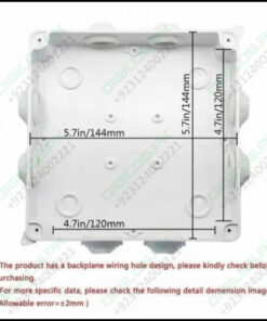 Abs Plastic Dust Proof Junction Box Universal Electrical