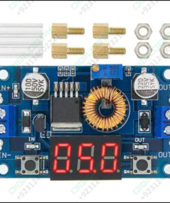 Adjustable Step Down Power Supply Module With Voltmeter