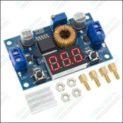 Adjustable Step Down Power Supply Module With Voltmeter