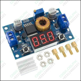 Adjustable Step Down Power Supply Module With Voltmeter