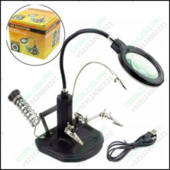 Advanced 2.5x-4x 16 Smd Leds Desk Lamp Iron Soldering Base