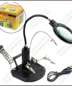 Advanced 2.5x-4x 16 Smd Leds Desk Lamp Iron Soldering Base