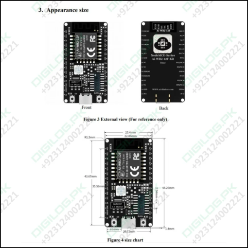 Ai-thinker Wifi+bluetooth 5.0 Module Ai-wb2-12f-kit