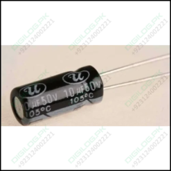 Aluminum 10uf 50v Electrolytic Capacitor