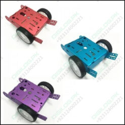 Aluminum 2wd Tt Robot/motor Chassis