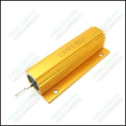 Aluminum Golden 5 Wirewound 5r 100w Watt Resistor