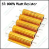 Aluminum Golden 5 Wirewound 5r 100w Watt Resistor