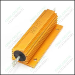 Aluminum Wirewound Golden 0.1r 100w Watt Resistor