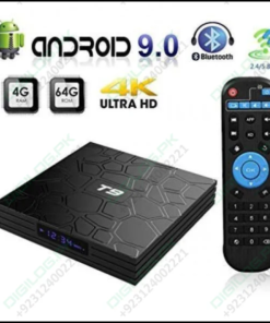 Android Smart Tv Box T9 4gb + 64gb Quad Core 4k Ultra Hd 9.0