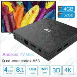 Android Smart Tv Box T9 4gb + 64gb Quad Core 4k Ultra Hd 9.0