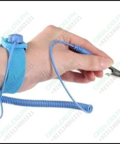 Antistatic Wrist Strap Esd Grounding Band Bracelet With Clip