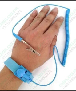 Antistatic Wrist Strap Esd Grounding Band Bracelet With Clip