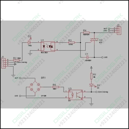 Arduino 1 Channel Triac Module With Zero Crossing Sensor