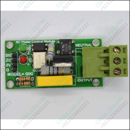 Arduino 1 Channel Triac Module With Zero Crossing Sensor