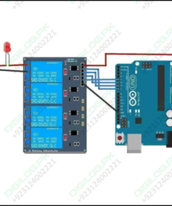 Arduino 4 Channel Relay Module Board