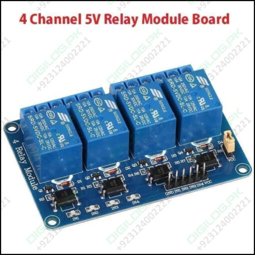 Arduino 4 Channel Relay Module Board