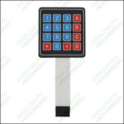 Arduino 4x4 Keypad Matrix Membrane Switch